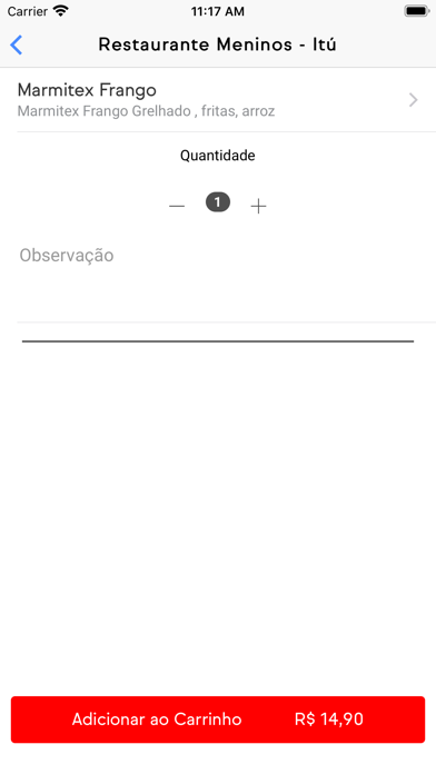 Restaurante Meninos Screenshot