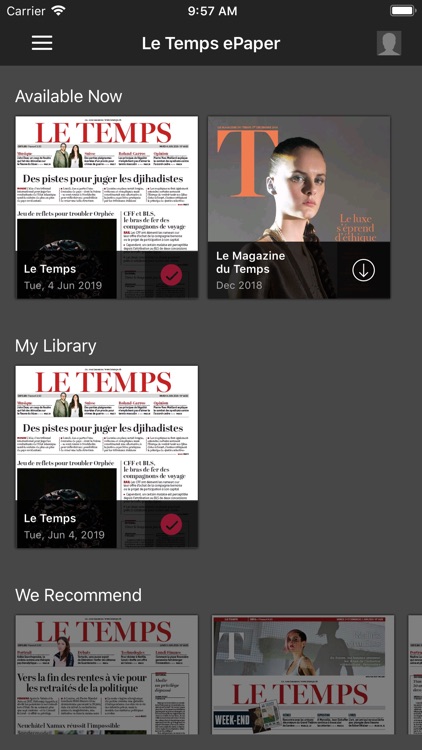 Le Temps ePaper