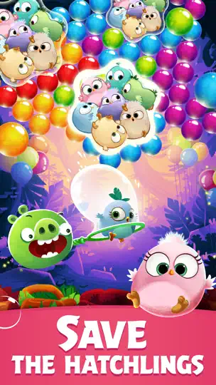 Captura de pantalla de Angry Birds POP! en iPhone 3