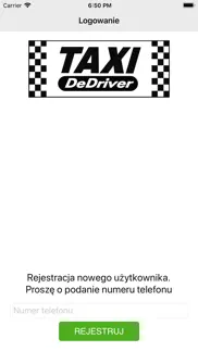 dedriver taxi iphone screenshot 1