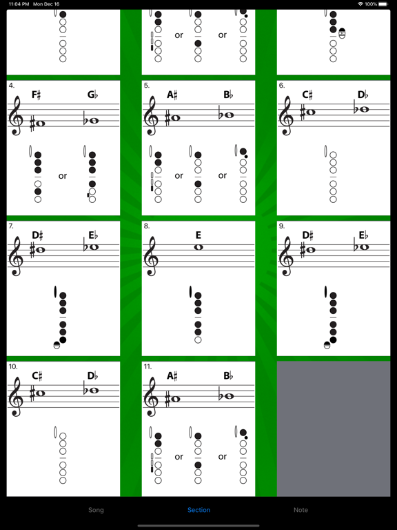 Screenshot #6 pour Baritone Sax Prompter