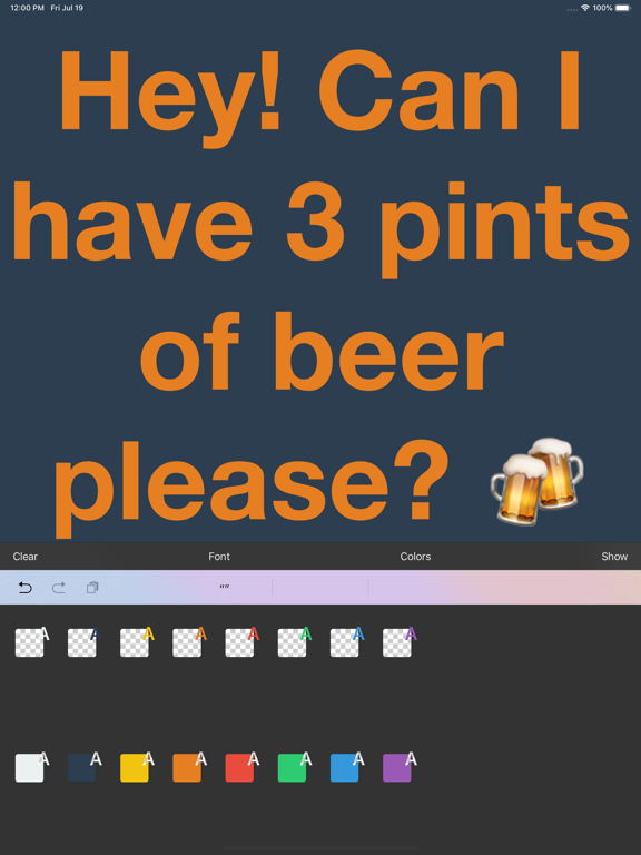 Screenshot #6 pour Large Text