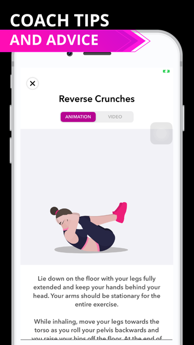 Abs & Six Pack Exercise Daily iPhone screenshot 7 - Health & Fitness app