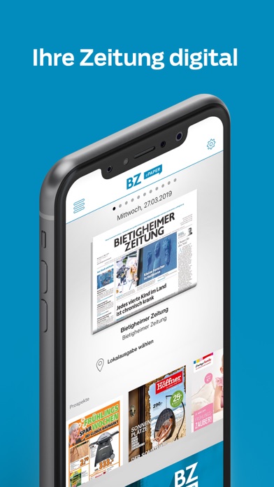 BZ ePaper Screenshot