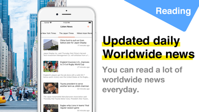 Listen News Screenshot