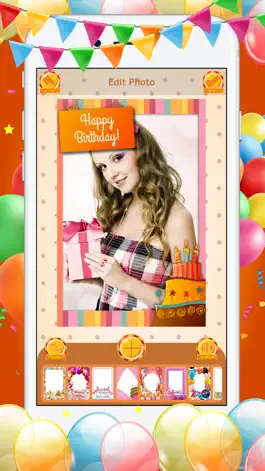 Game screenshot Happy Birthday Photo Editor apk