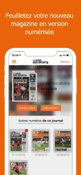 Game screenshot La Voix des Sports hack