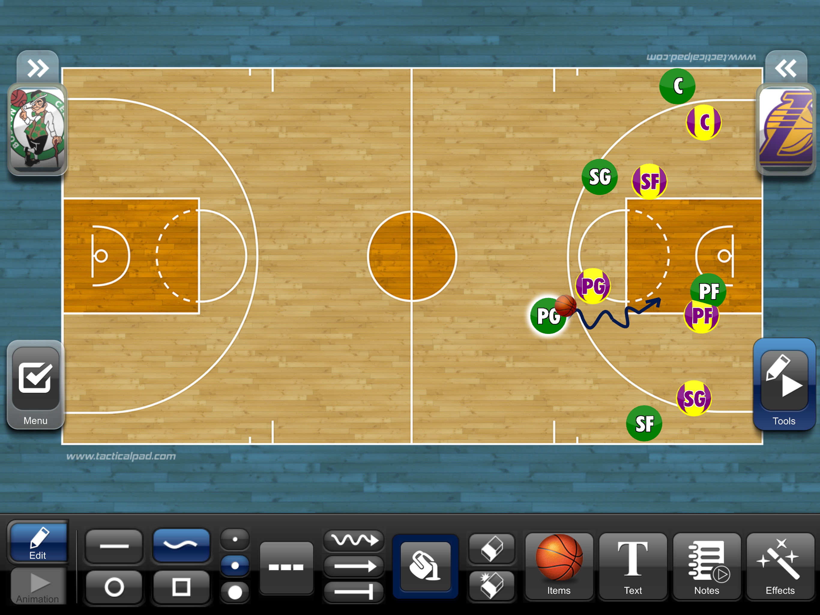 TacticalPad Basketball