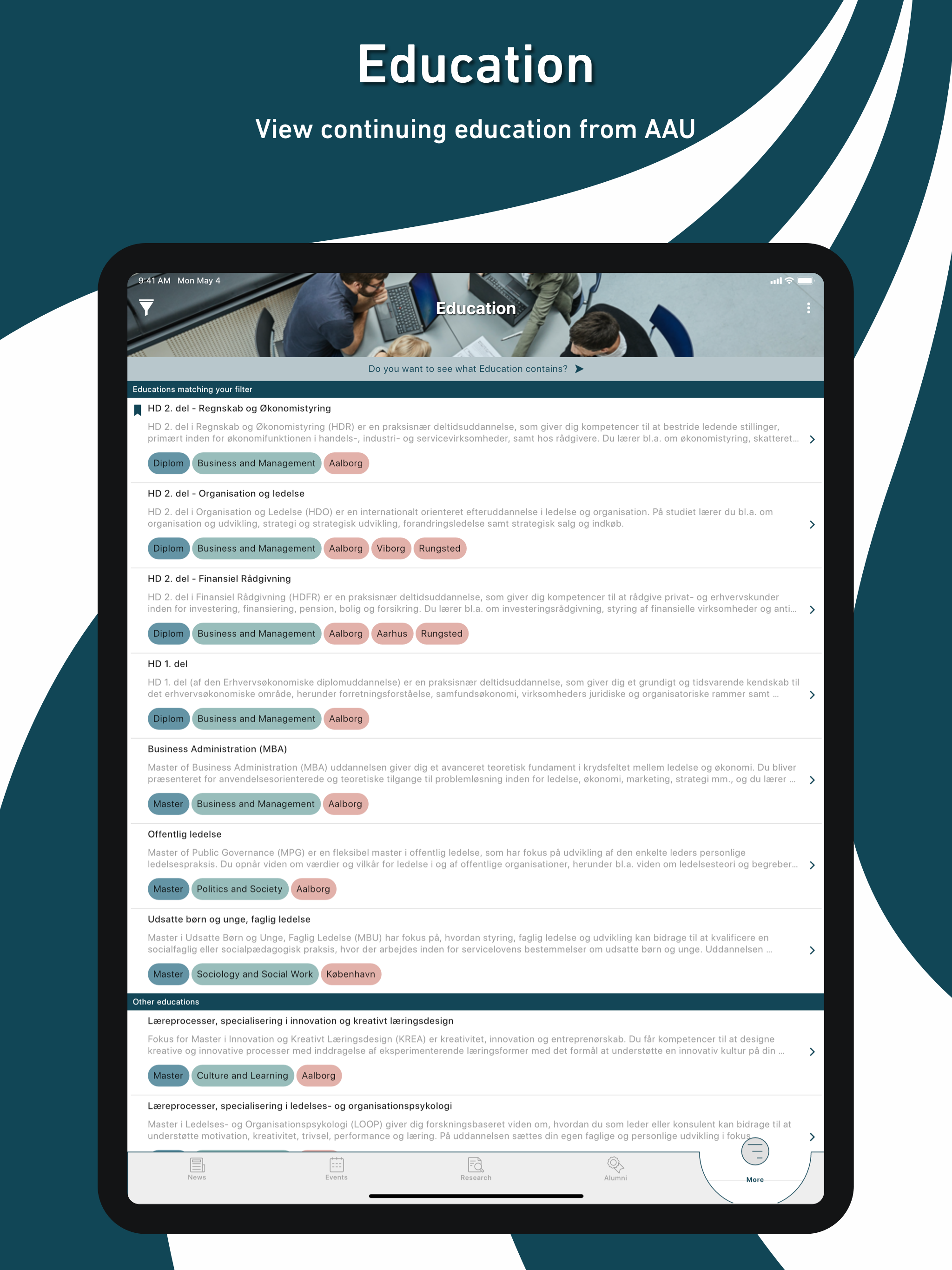AAU Connect screenshot 9