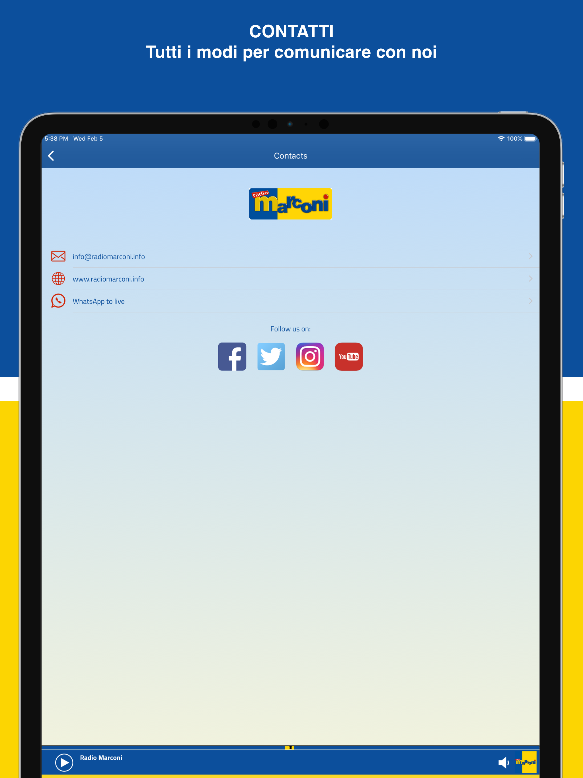 Radio Marconi Fm 94.8
