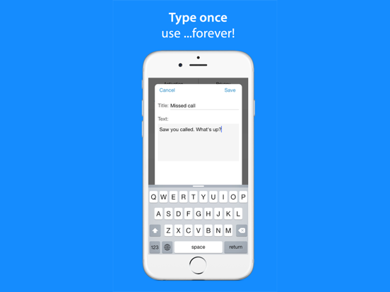 Screenshot #5 pour Canned Replies Keyboard