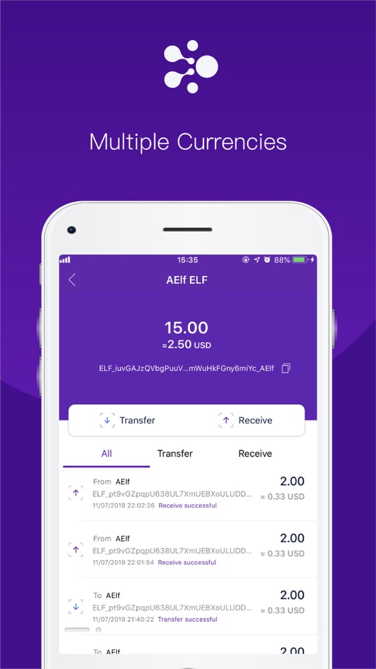 #2. aelf Official Wallet (iOS) 由: haopu