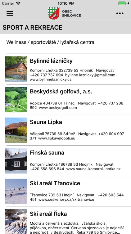 Obec Smilovice screenshot-6
