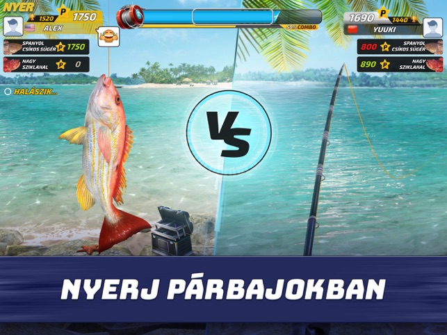 Fishing Clash: Horgászos játék az App Store-ban