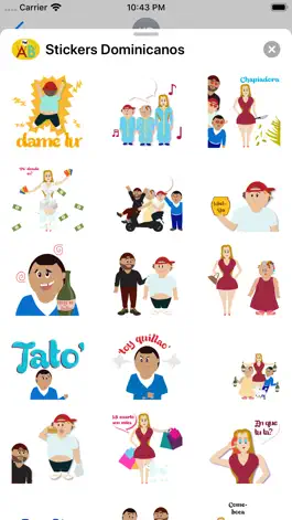 Game screenshot Stickers Dominicanos mod apk