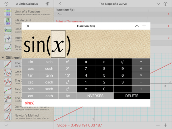 A Little Calculus iPad screenshot 4 - Education app