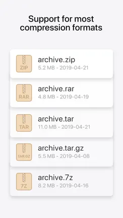 Zip & Rar iPhone image 2
