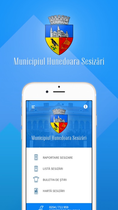 Screenshot #2 pour Municipiul Hunedoara Sesizări