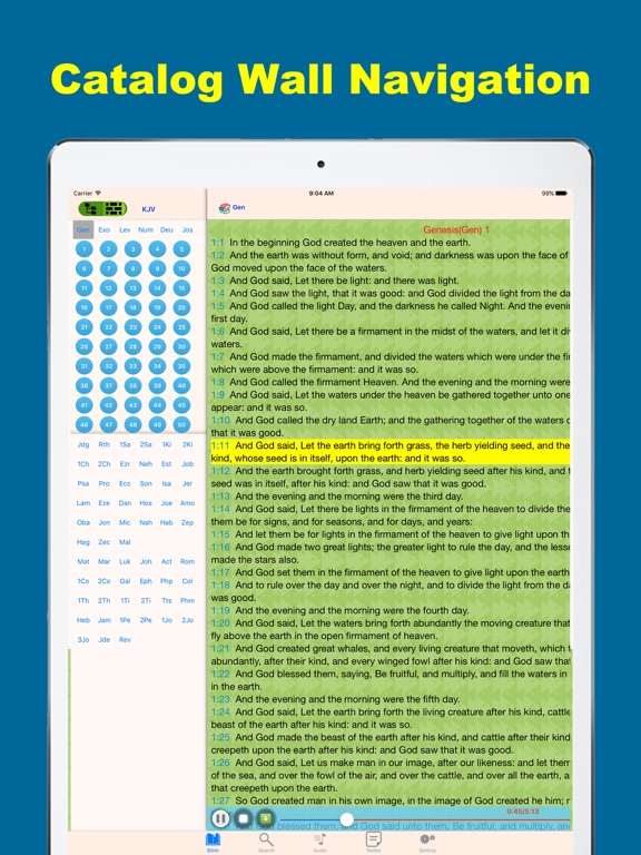 Screenshot #6 pour Audio de la Sainte Bible
