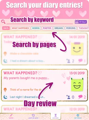 Screenshot 4 Diario Secreto: Notas Privadas iphone