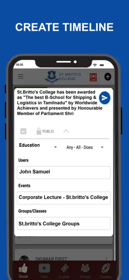 Game screenshot St.Britto's College apk