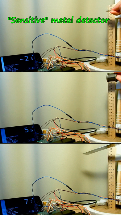 DIY Metal Detector (Au,Ag,Fe) Screenshot