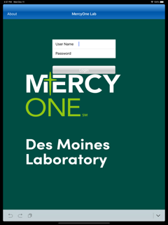 MercyOne Lab for i-pad screenshot 2