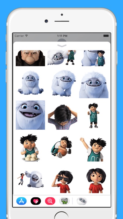 Abominable Movie Stickers screenshot-3