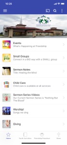 Friendship Community Church screenshot #1 for iPhone