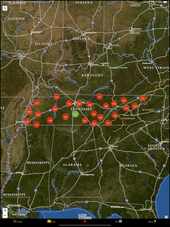 Screenshot #4 pour Tennessee Mushroom Forager Map
