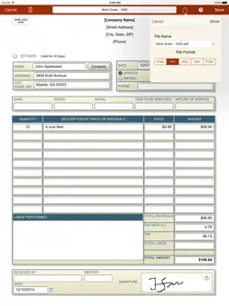 Forms-2-Go HD screenshot 5