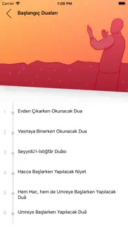 hac umre duaları iphone screenshot 2