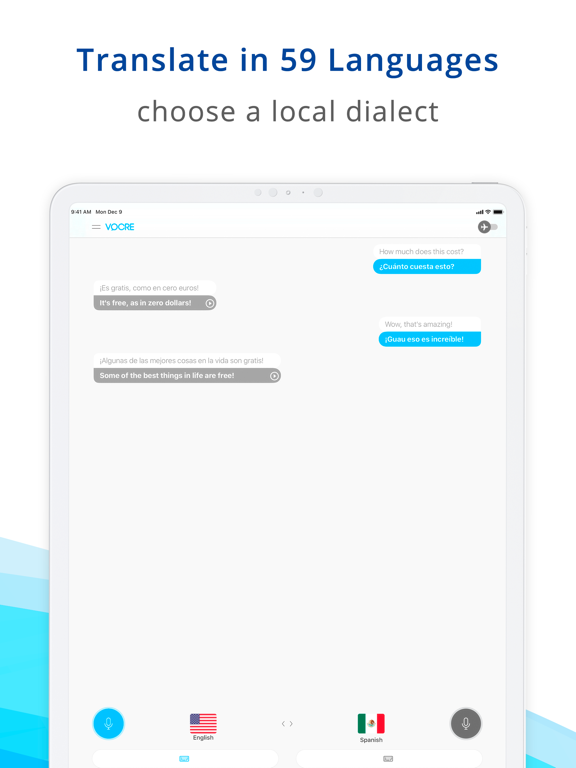 Translator+ Free my voice now iPad screenshot 1 - Reference app
