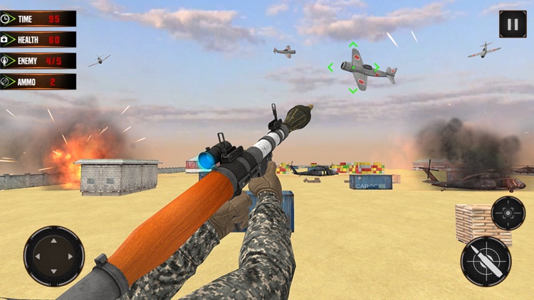 Airplane Combat Shooting Games