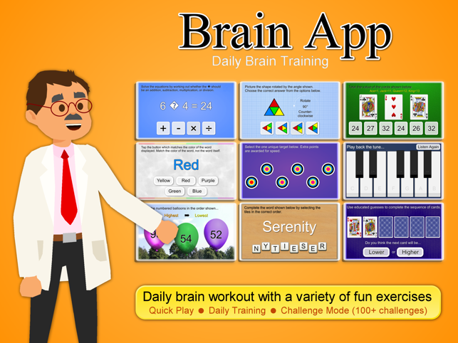 ‎Brain App XL Screenshot