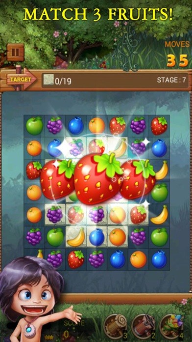 Screenshot #1 pour Fruits Forest : Rainbow Apple