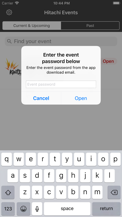 How to cancel & delete Hitachi Vantara Events from iphone & ipad 2