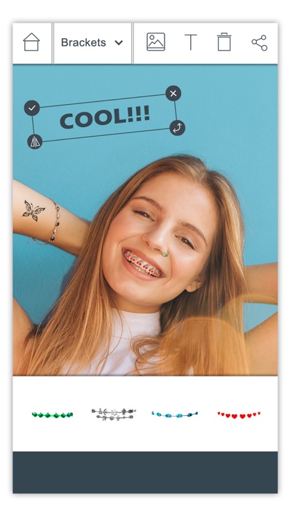 Braces Photo Editor - Stickers screenshot-4