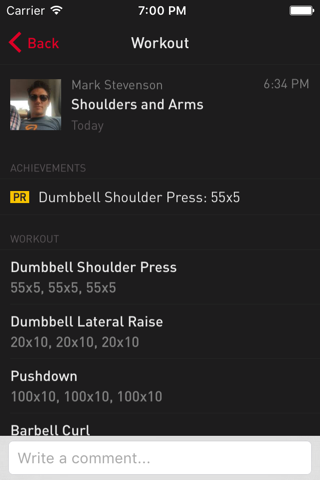 Gravitus - Gym Workout Tracker screenshot 3