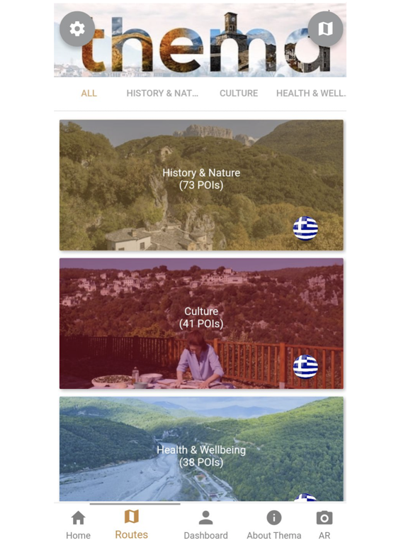 Screenshot #5 pour THEMA tourism app