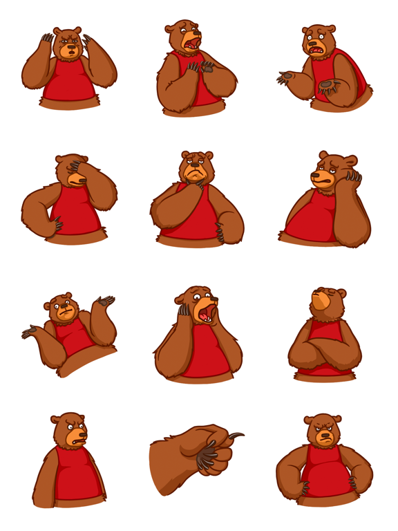 Screenshot #5 pour Best Bear Stickers