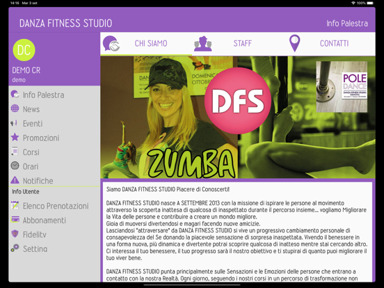 Screenshot #4 pour Danza Fitness Studio