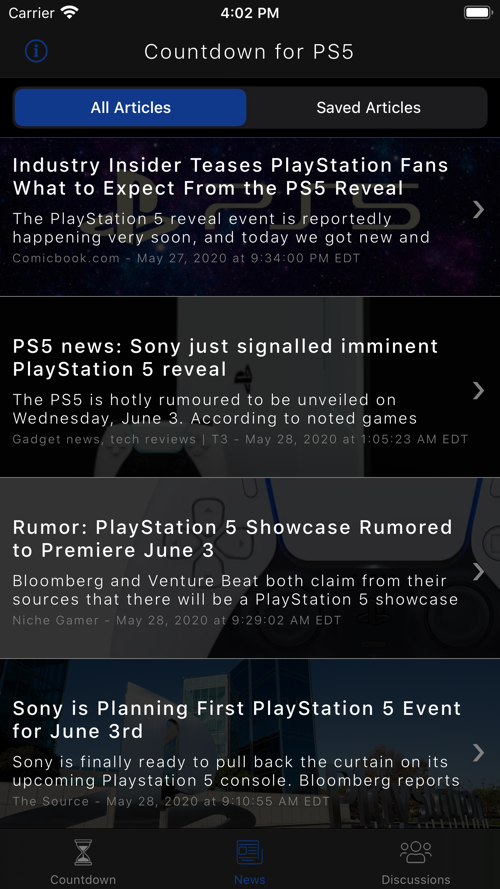 Countdown for PS5 Download App for iPhone - STEPrimo.com