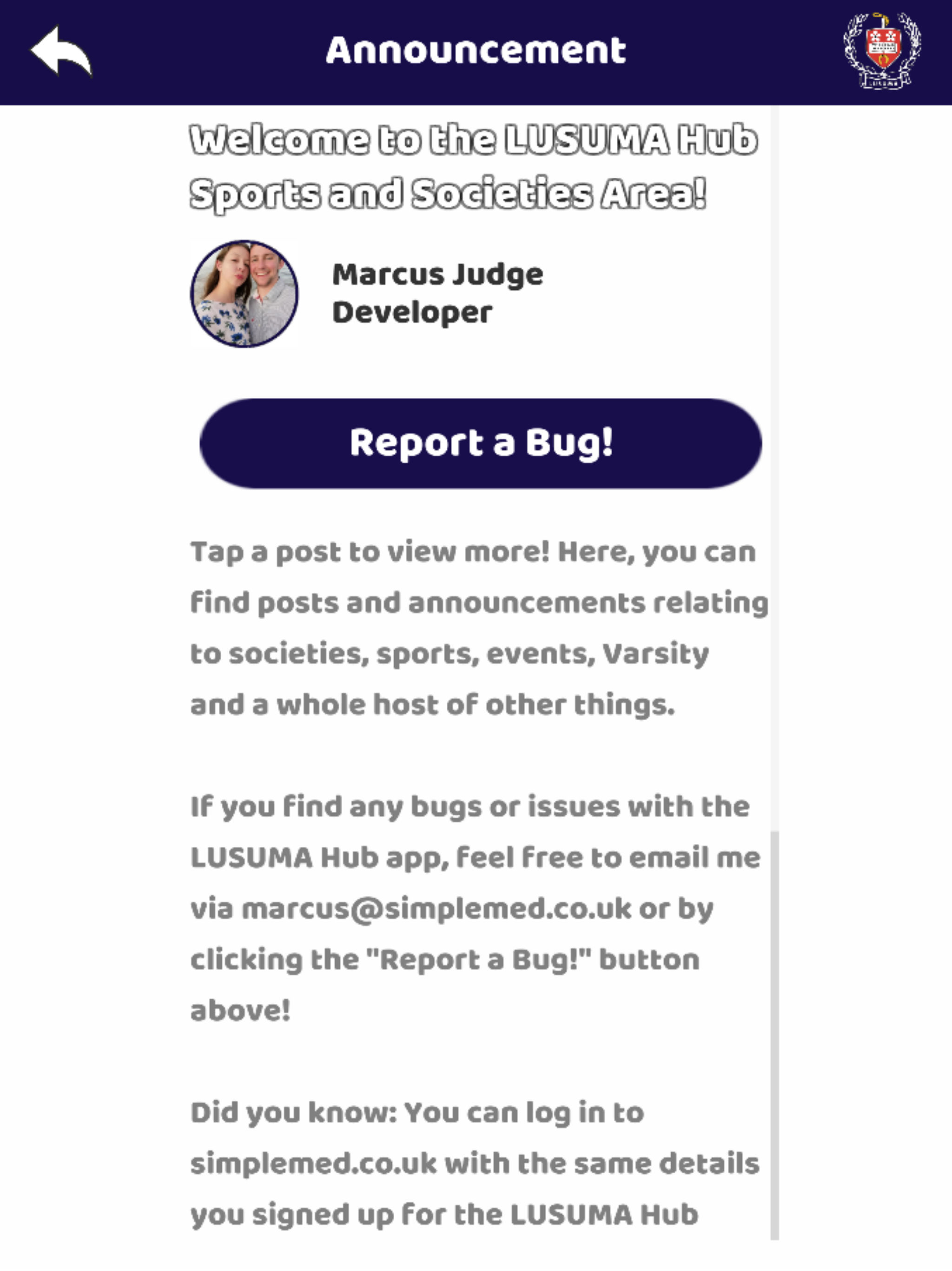 LUSUMA Hub screenshot 10