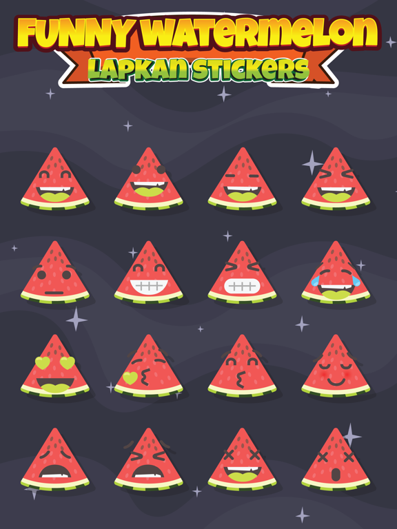 Screenshot #4 pour Sticker Me Funny Watermelon