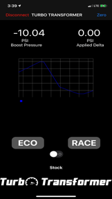Turbo Transformer Bluetooth screenshot