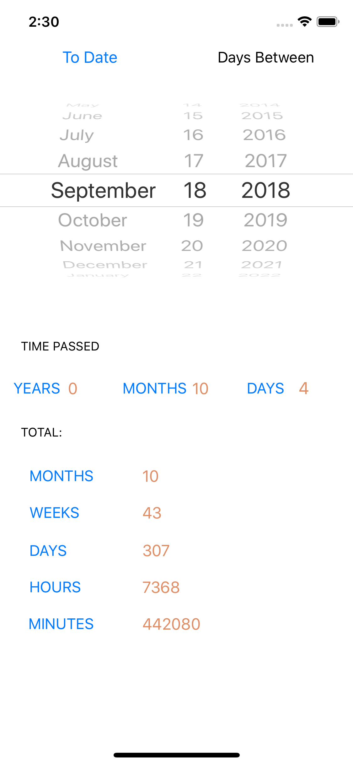 Date & Age Calculator