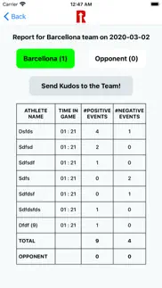 soccer statistics tracker iphone screenshot 4