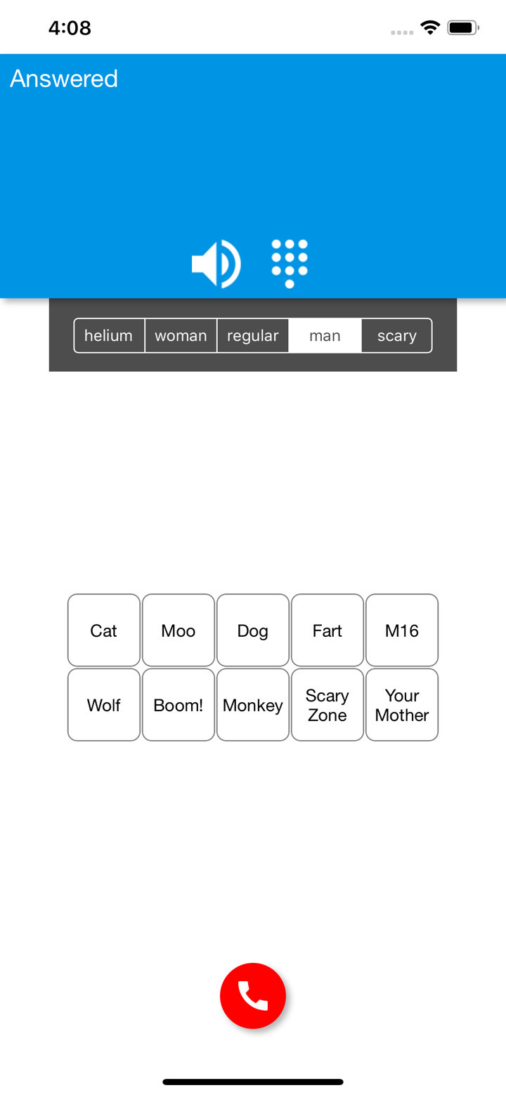 Funcall - Voice Changer & Rec screenshot 3