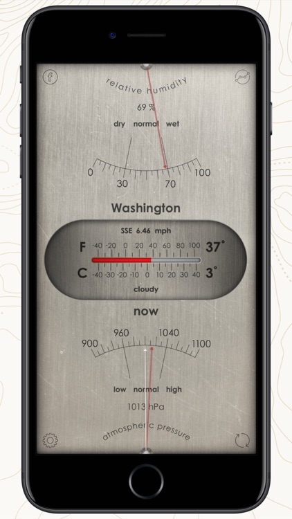 Weather Station: barometer app